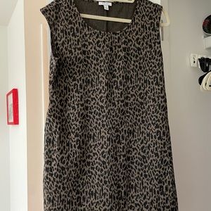 Cheetah print dress